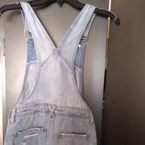 DENIM OVERALL SHORT JUMPER